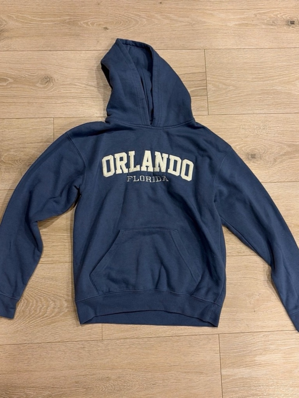 Orlando Florida Youth Navy Hooded Sweatshirt